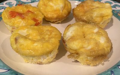 Breakfast Egg Muffins (Cheddar Cheese & Bacon)